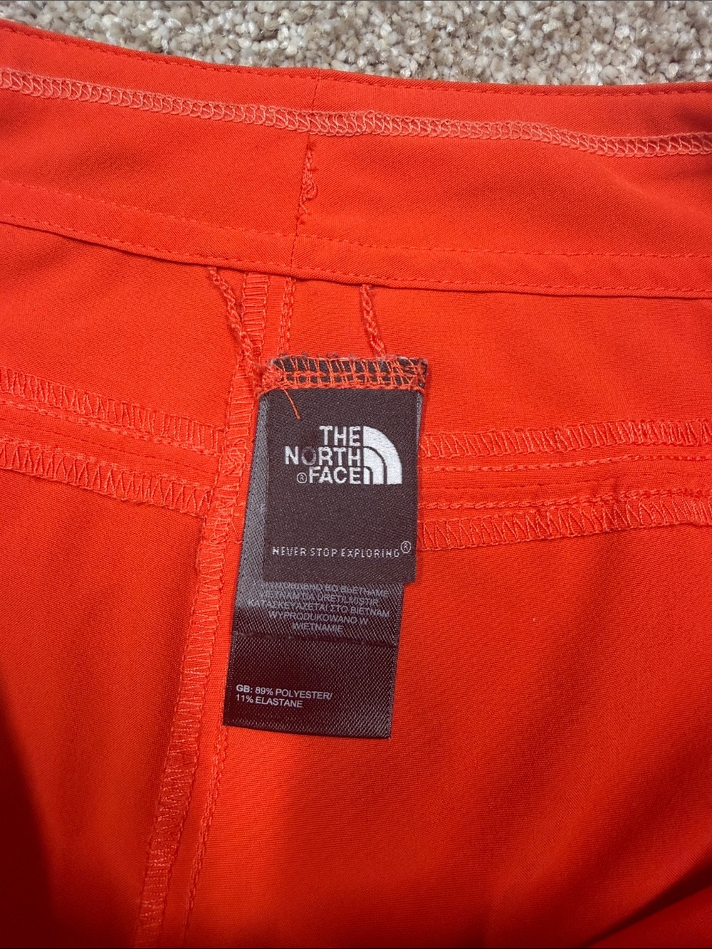 The north face echo lake apex shorts size 2 - Picture 4 of 7